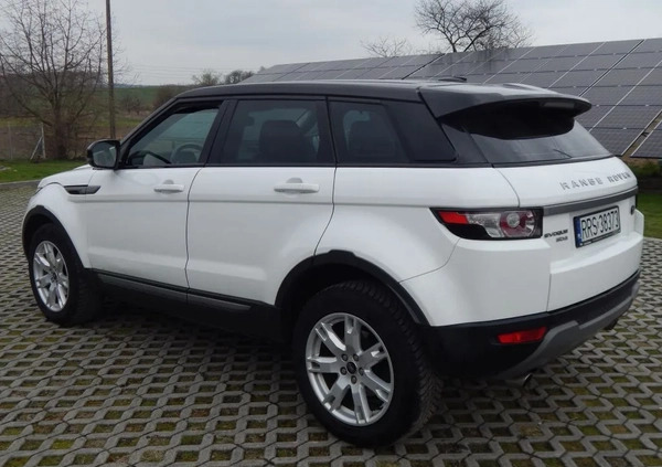 Land Rover Range Rover Evoque cena 56900 przebieg: 201000, rok produkcji 2012 z Sieradz małe 172